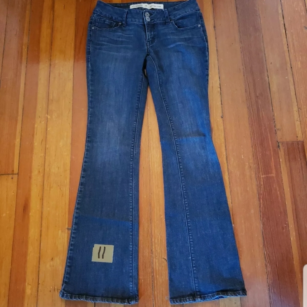 Charlotte Russe Jeans Low Rise Flare Size 4